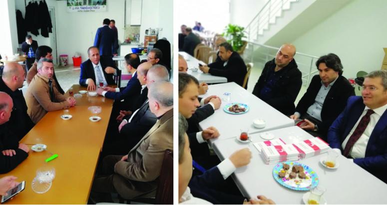 İlhan'dan Van TSO adaylarına ziyaret…