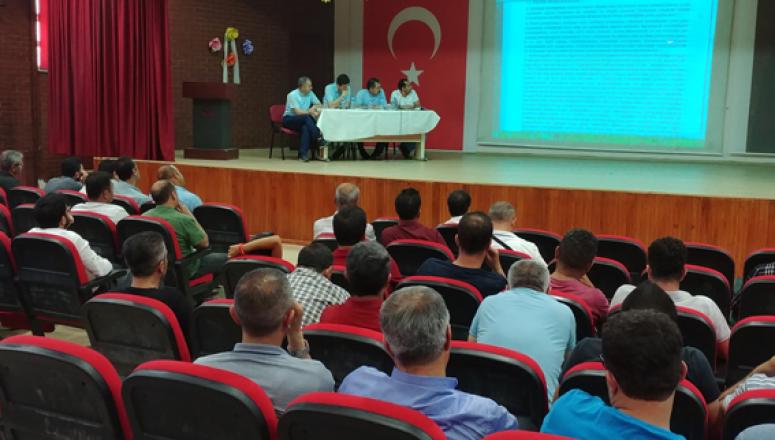 Tuşba'da okul müdürleriyle istişare toplantısı…