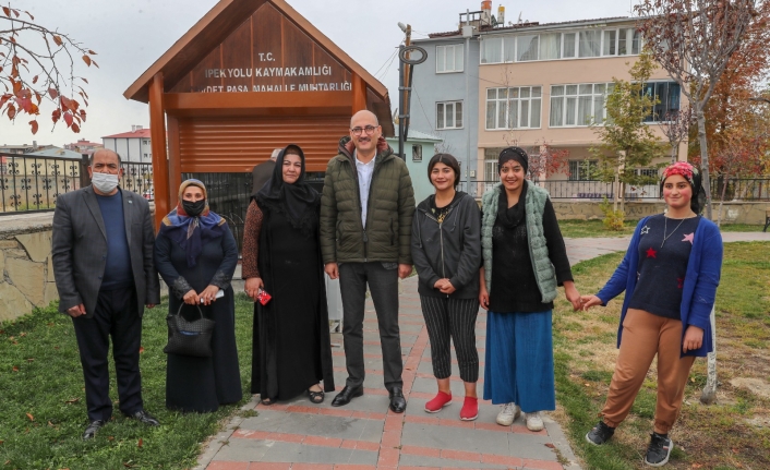 İpekyolu Kaymakamı ve Belediye Başkan Vekili Aydın'dan mahalle ziyaretleri...