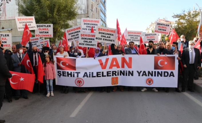Van'daki şehit ailelerinden Milletvekili Türkkan’a tepki