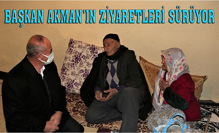 Başkan Akman'ın ziyaretleri sürüyor