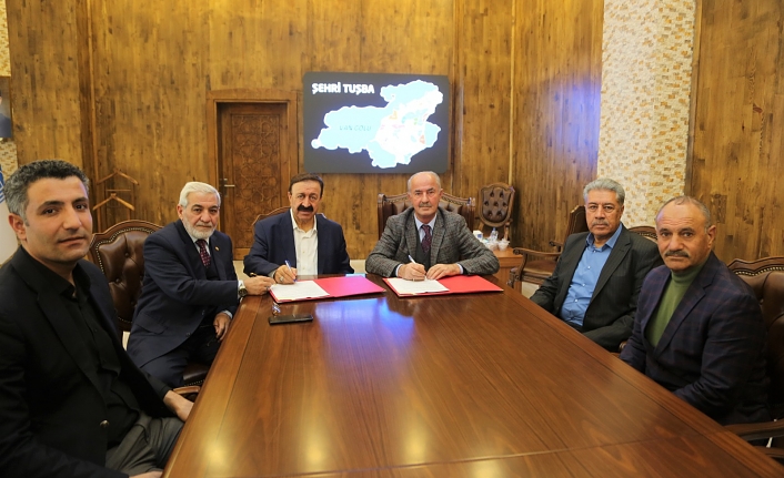 Tuşba Belediyesi’nde ‘sosyal denge tazminatı’ sözleşmesi imzalandı