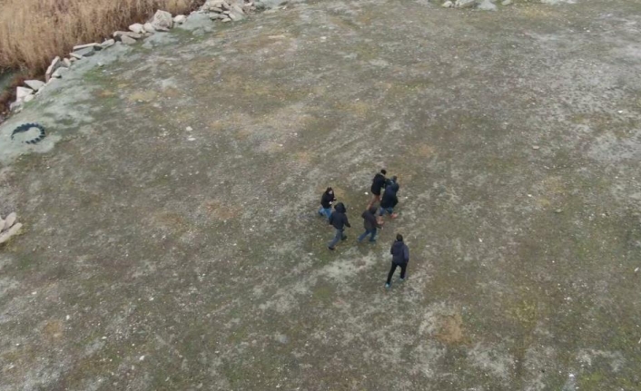 Van'da kablo hırsızları drone'lu operasyonla yakalandı