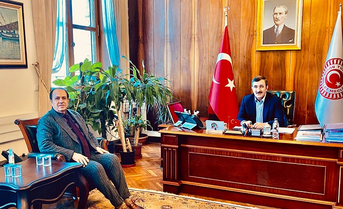Kandaşoğlu’ndan, Ak Parti Genel Başkan Yardımcısı Yılmaz’a ziyaret…