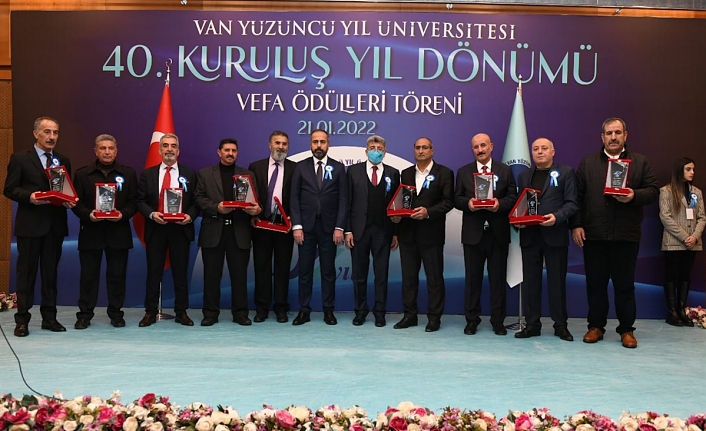 Van Yüzüncü Yıl Üniversitesi’nin 40. yılı kutlandı