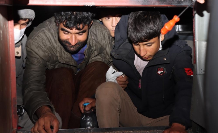 Erciş'te 47 düzensiz göçmen yakalandı