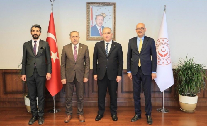 Milletvekili Arvas ve beraberindekilerin Ankara temasları…