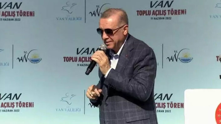 Cumhurbaşkanı Erdoğan Van’da konuştu