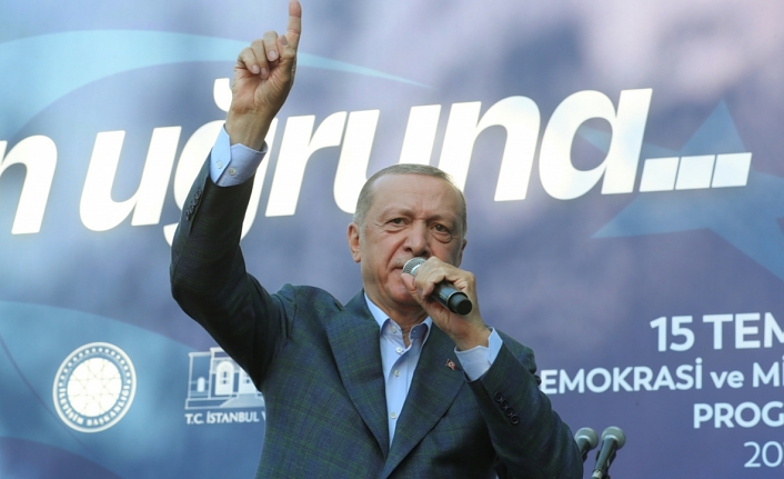 Erdoğan: Son sözü top tüfek değil, iman, yürek, inanç belirledi