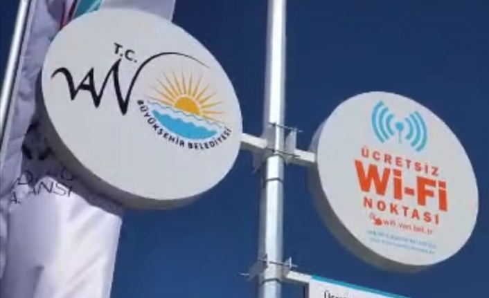 Fidanlık Parkı'nda ücretsiz Wifi noktaları kuruldu