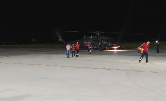 Polis helikopteri 15 yaşındaki çocuk için havalandı