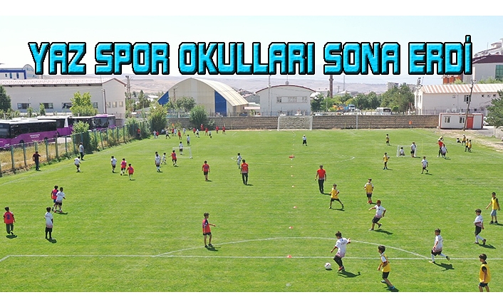 Büyükşehir'in yaz spor okulları tamamlandı