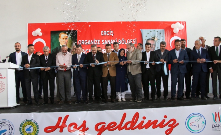 Erciş Organize Sanayi Bölgesi'nin açılışı yapıldı