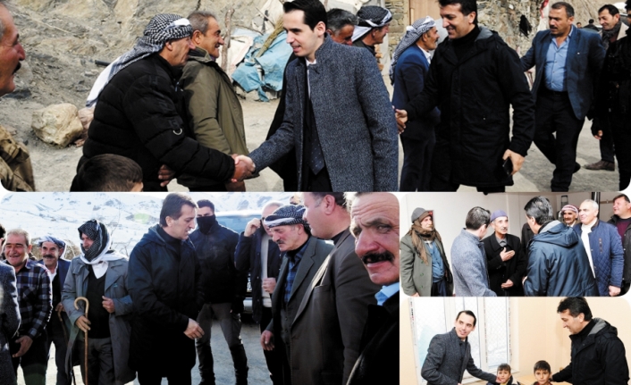 Kaymakam Sakarya ve Belediye Başkanı Şeylan'dan Sırmalı Mahallesi'ne ziyaret