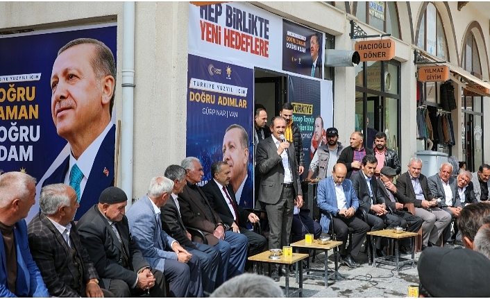 Gürpınar'da Erdoğan'ın Seçim Ofisi açıldı