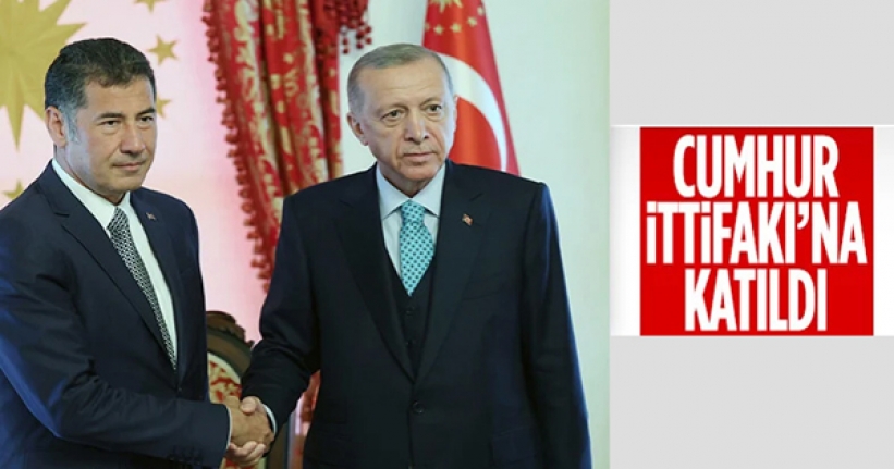 Sinan Oğan seçimde Cumhurbaşkanı Erdoğan'ı destekleyecek