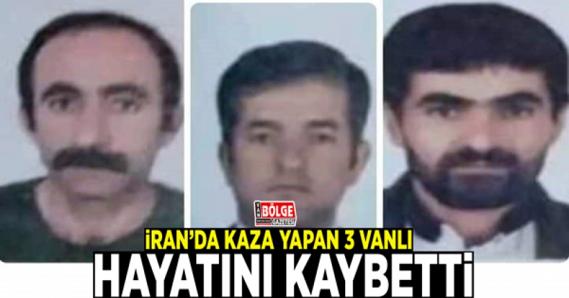 Türk vatandaşları İran’da kaza yaptı: 3 ölü