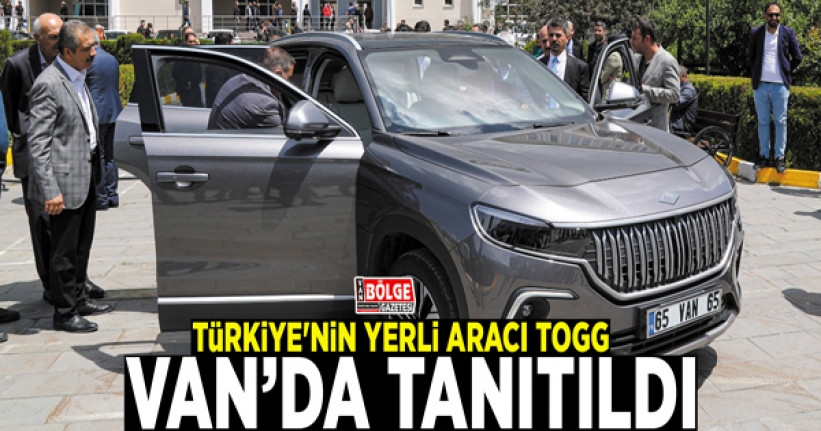 Türkiye'nin yerli aracı TOGG, Van’da tanıtıldı