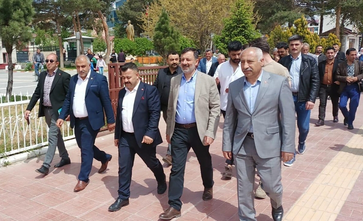Van MHP, Erdoğan için oy istedi