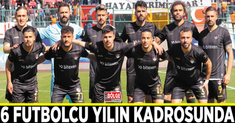 Vanspor'dan 6 futbolcu yılın kadrosunda yer aldı
