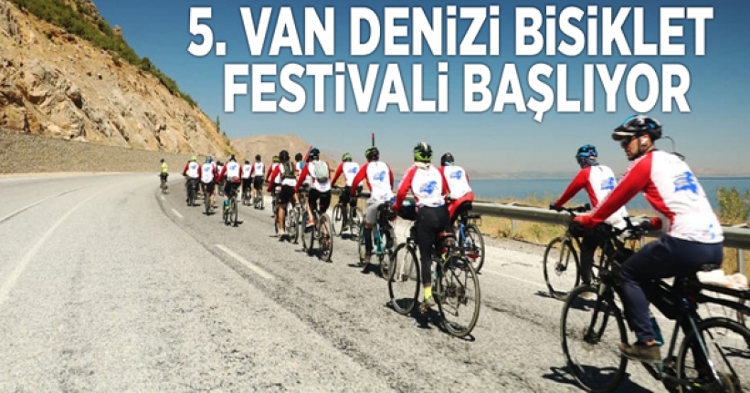 5. Van Denizi Bisiklet Festivali başlıyor