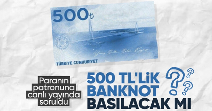 Hafize Gaye Erkan, yeni banknot basımıyla ilgili konuştu