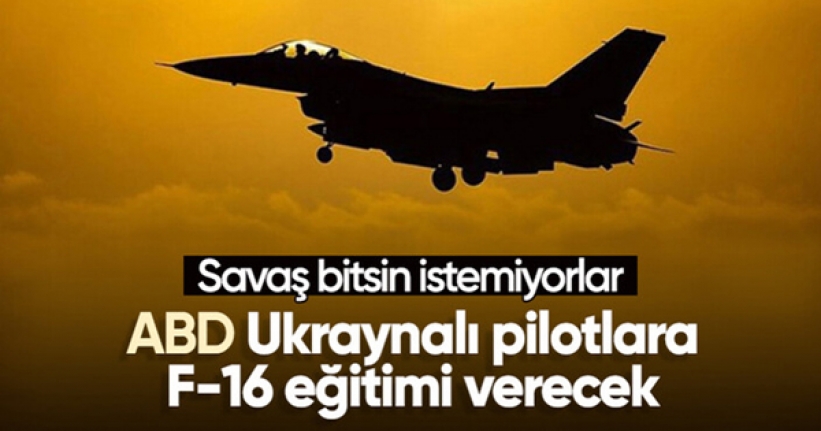 Ukraynalı pilotlara ekimden itibaren ABD'de F-16 uçuş eğitimi verilecek