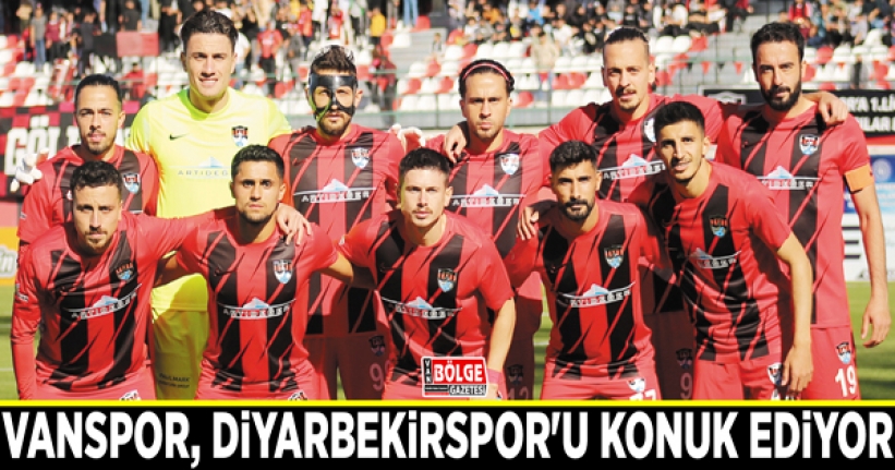 Vanspor, Diyarbekirspor'u konuk ediyor