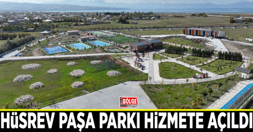 Hüsrev Paşa Parkı hizmete açıldı