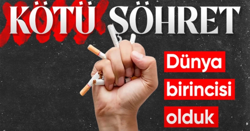 Türkiye yüzde 28 ile sigara kullanımında dünyayı solladı