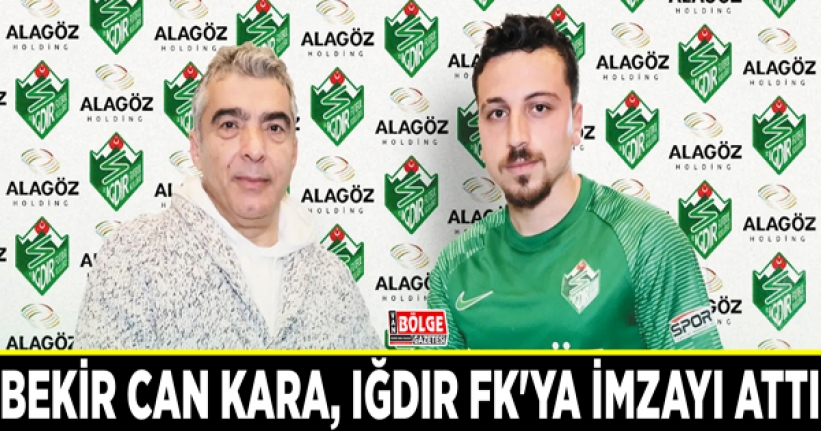 Bekir Can Kara, Iğdır FK'ya imzayı attı