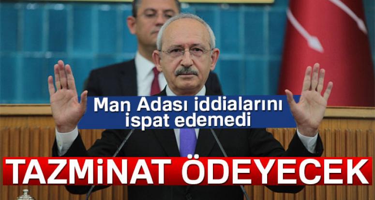 Kılıçdaroğlu, Erdoğan'a tazminat ödeyecek!