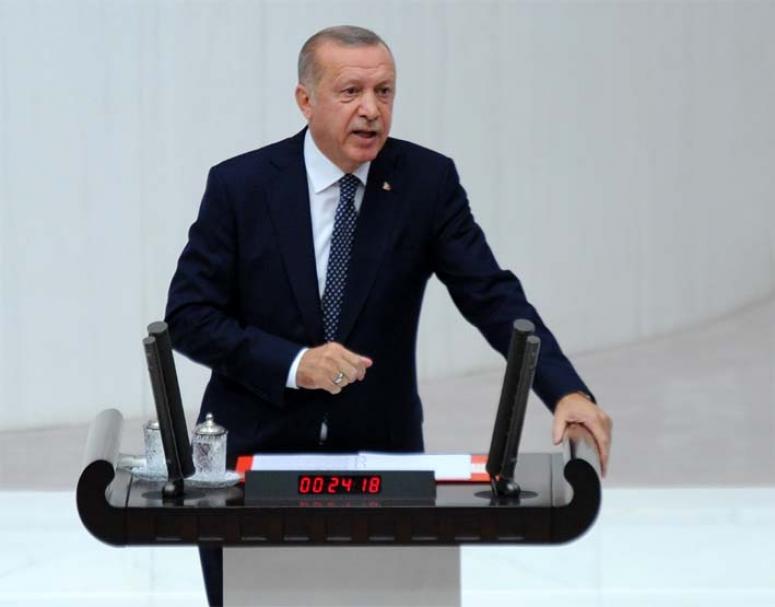 Cumhurbaşkanı Erdoğan, yeni yasama yılının açılışında konuştu 