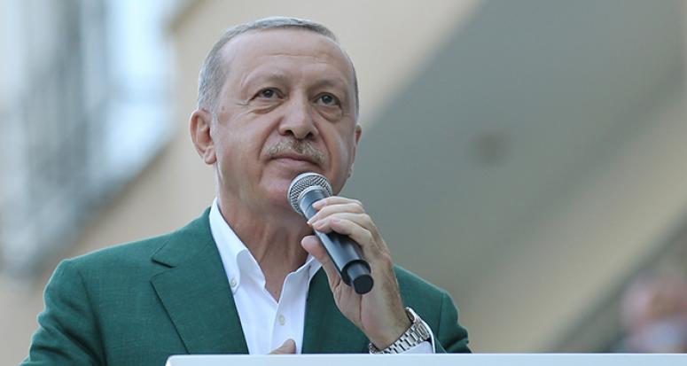 Erdoğan'dan selzede esnafa hibe müjdesi