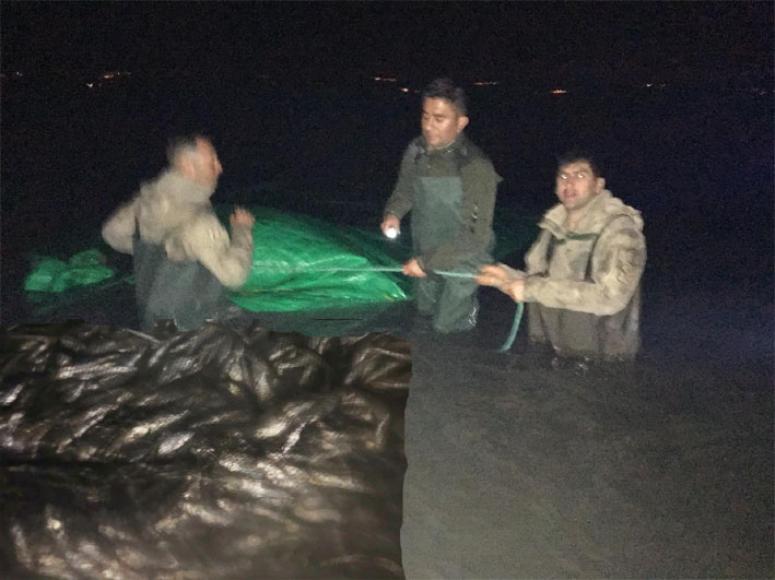 Van'da 7 ton kaçak avlanan balık ele geçirildi