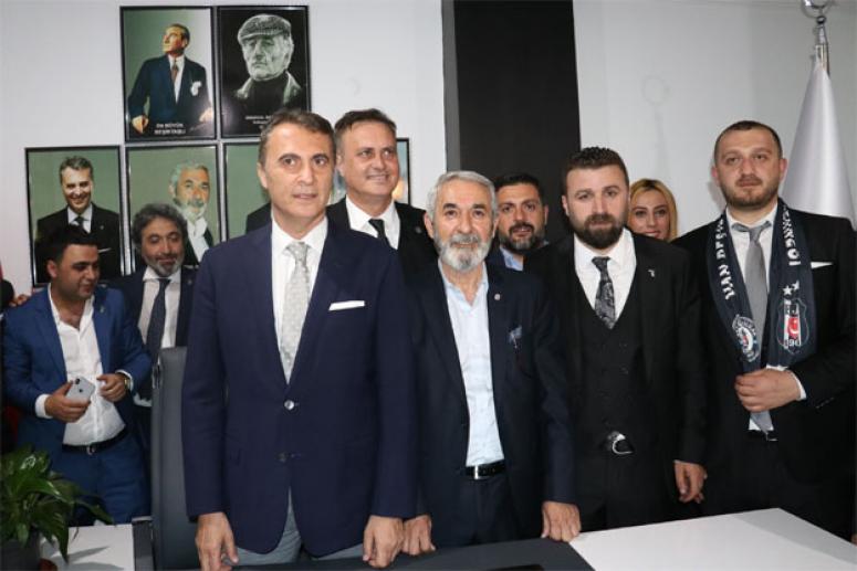 Beşiktaş Başkanı Orman, Van'da dernek açılışını gerçekleştirdi