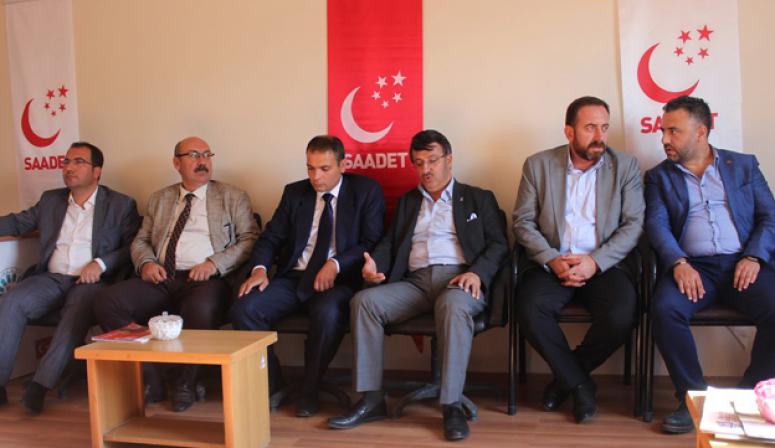 Başkan Türkmenoğlu, siyasi partileri ziyaret etti