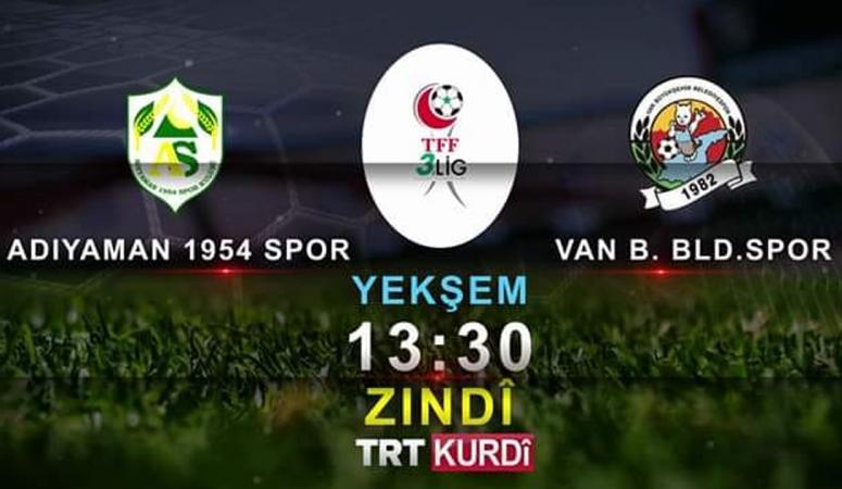 B.Vanspor'un maçı canlı yayınlanacak