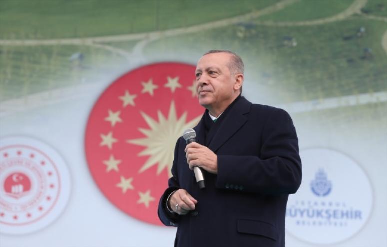 Erdoğan: Hedef her şehirde millet bahçesi oluşturmak