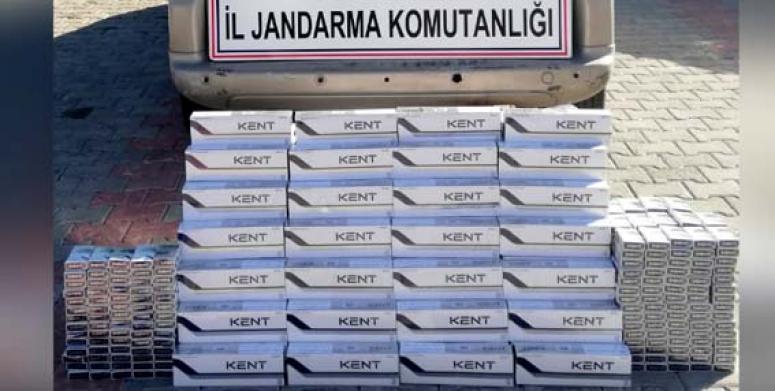 Muradiye'de 2 bin 440 paket sigara ele geçirildi