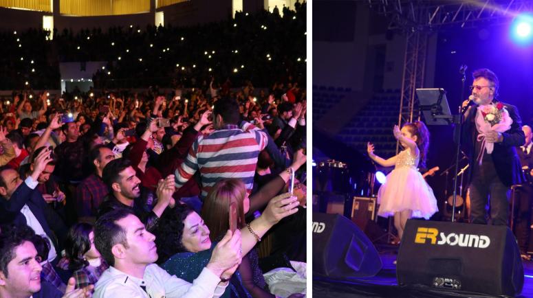 İranlı sanatçı Moein, Edremit'te konser verdi
