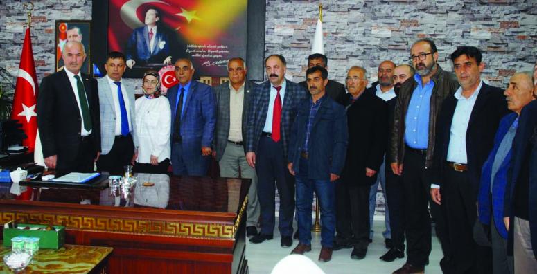 MHP'li Cancan'dan, Başkan Akman'a ziyaret...