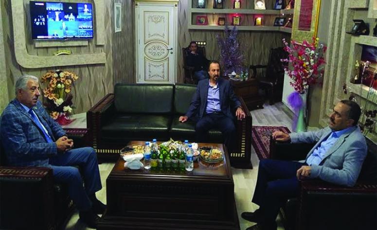 Milletvekili Abdulahat Arvas Faruk Alpaslan'ı ziyaret etti