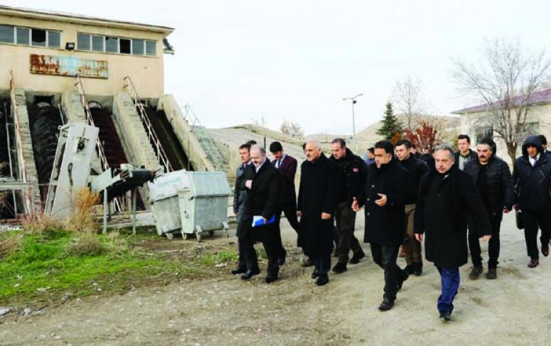 Vali Zorluoğlu arıtma tesisinde incelemelerde bulundu