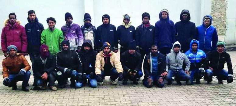 Başkale'de 31 düzensiz göçmen yakalandı