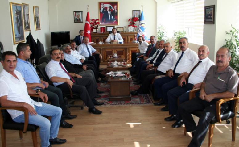 Berge başkanlığında başkanlar kurulu toplantısı…
