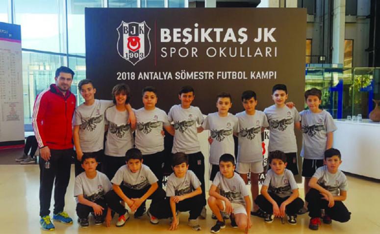 Van Beşiktaş Futbol Okulu kampa katıldı