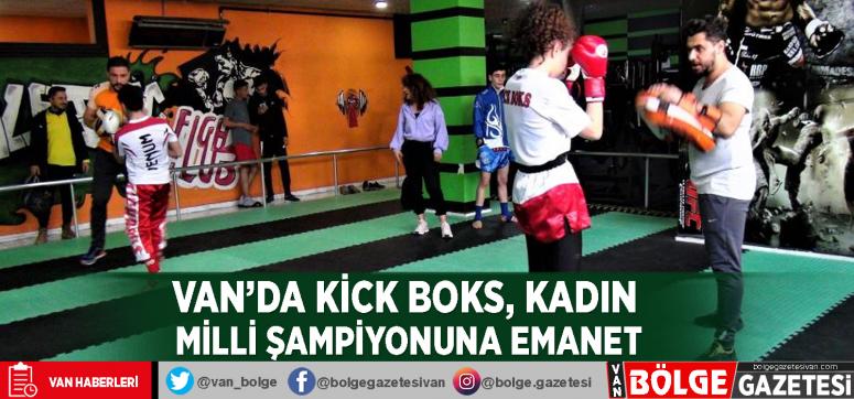 Van'da kick boks, kadın milli şampiyonuna emanet