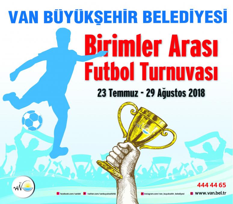 Büyükşehir'den, birimler arası futbol turnuvası...