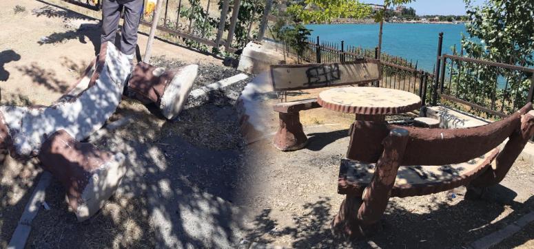 Edremit'te piknik ve mesire alanlarına zarar verildi